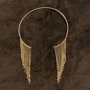 New BCBG Tassel Necklace - Gold